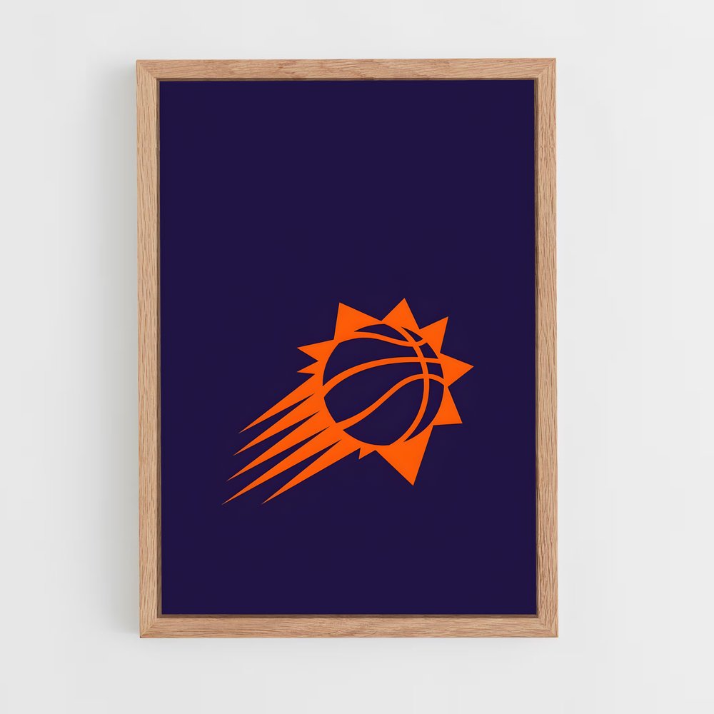 Poster Étoile des Suns – affiche Basketball (vue 4)